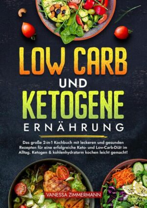 Möchtest Du effektiv Gewicht verlieren, ohne auf Geschmack zu verzichten? Fühlst Du Dich oft müde oder schlapp und sehnst Dich nach mehr Energie im Alltag? Suchst Du nach einer Ernährungsweise, die einfach umzusetzen ist und dennoch Deinen Gaumen erfreut? Dann ist dieses umfassende Kochbuch genau das Richtige für Dich! Erlebe die Vorteile von Low Carb und Keto vereint in einem Buch und verbessere nachhaltig Dein Wohlbefinden und Deine Lebensqualität. Was dieses Buch bietet: - Zwei Ernährungsstrategien, doppelte Vorteile: Entdecke, wie eine kohlenhydratarme oder ketogene Ernährung nicht nur Dein Gewicht, sondern auch Deine Gesundheit beeinflussen kann. - Dauerhafte Energie und kein Mittagstief: Erlebe stetige Energie den ganzen Tag über, ohne die üblichen Müdigkeitsphasen nach den Mahlzeiten. - Geringeres Krankheitsrisiko: Nutze die gesundheitlichen Vorteile, die mit beiden Ernährungsformen verbunden sind, einschließlich reduzierter Risiken für chronische Krankheiten wie Diabetes und Herz-Kreislauf-Erkrankungen. - Keine Heißhungerattacken: Durch den stabilen Blutzuckerspiegel der Low Carb- und ketogenen Ernährung gehören unkontrollierte Fressattacken der Vergangenheit an. Warum Du dieses Kochbuch unbedingt in Deiner Sammlung haben solltest: - Vielfalt an Rezepten: Von Frühstücksideen über Hauptgerichte bis zu Desserts und Snacks - entdecke köstliche Gerichte, die leicht nachzukochen sind. - Budgetfreundlich und zugänglich: Genieße eine gesunde Ernährung, ohne ein Vermögen auszugeben. Viele der Zutaten sind leicht verfügbar und erschwinglich. - Einfach und verständlich: Alle Rezepte sind leicht nachzukochen, auch wenn Du kein Profi in der Küche bist. - Kreative und inspirierende Ideen: Bring frischen Wind in Deinen Speiseplan und genieße die Abwechslung, die diese Rezepte bieten. Kaufe noch heute dieses Rezeptbuch und beginne Deine Reise zu einem gesünderen Lebensstil. Fühl Dich endlich wieder fit, gesund und voller Energie!