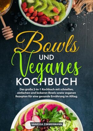 Entdecke die Freude an einer vielseitigen und gesunden Ernährung mit diesem 2-in-1-Kochbuch, das Dir sowohl die bunte Welt der Bowls als auch die Vielfalt der veganen Küche näherbringt. Ob Du nach schnellen, nahrhaften Mahlzeiten suchst oder eine Lebensweise ohne tierische Produkte anstrebst, dieses Kochbuch erfüllt beide Bedürfnisse. Vorteile von Buddha Bowls: - Einfache Zubereitung: Perfekt für den schnellen Hunger, ohne lang in der Küche zu stehen. - Ausgewogene Ernährung: Jede Bowl ist ein Kraftpaket aus wichtigen Nährstoffen. - Vielfältige Möglichkeiten: Unendliche Kombinationen von Zutaten und Geschmacksrichtungen. - Natürliche Zutaten: Setze auf frische und unverarbeitete Zutaten für einen gesundheitlichen Mehrwert. Vorteile der Veganen Ernährung: - Umweltfreundlich: Reduziere Deinen CO2-Fußabdruck und schütze natürliche Ressourcen. - Energie und Vitalität: Fühle Dich durch pflanzliche Kost leichter und energiegeladener. - Reduziertes Krankheitsrisiko: Senke das Risiko für chronische Krankheiten durch vegane Mahlzeiten. - Ethik und Mitgefühl: Unterstütze mit jeder Mahlzeit Tierschutz und Nachhaltigkeit. Warum dieses Kochbuch unverzichtbar ist: - Vielfältige Rezeptauswahl: Von Frühstücks-Bowls über vegane Hauptgerichte bis hin zu Desserts und Snacks - für jeden Geschmack ist etwas dabei. - Budgetfreundlich: Gesunde Ernährung muss nicht teuer sein. Die Zutaten sind leicht zugänglich und erschwinglich. - Einfach und verständlich: Alle Rezepte sind leicht nachzukochen, auch wenn Du kein Profi in der Küche bist. - Kreative Ideen: Neue Rezeptideen bringen Abwechslung und Inspiration in Deinen Speiseplan. Kaufe jetzt dieses Rezeptbuch und erlebe, wie einfach und lecker eine ausgewogene sowie ethisch bewusste Ernährung sein kann! Fühle Dich jeden Tag energiegeladen, fit und im Einklang mit Deinen ethischen Überzeugungen.