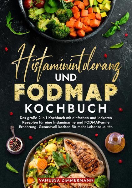 Kämpfst Du ständig gegen unerträgliche Symptome der Histaminintoleranz oder leidest unter einem empfindlichen Verdauungssystem? Ist es schwierig für Dich, leckere und gleichzeitig gesunde Mahlzeiten zu finden, die Deine Beschwerden lindern? Sehnst Du Dich nach einer Lösung, die Dir Erleichterung verspricht, ohne den Genuss am Essen zu verlieren? Dann ist dieses große 2-in-1 Kochbuch genau das, was Du brauchst! Es ist Dein idealer Begleiter auf dem Weg zu einem beschwerdefreien Leben, indem es Dir zeigt, wie Du die histaminarme und FODMAP-arme Ernährung voll und ganz genießen kannst. Warum dieses Kochbuch wählen? - Symptomlinderung: Wähle Lebensmittel mit niedrigem Histamin- und FODMAP-Gehalt, um typische Symptome wie Kopfschmerzen, Verdauungsstörungen, Hautausschläge sowie Blähungen und Bauchschmerzen effektiv zu reduzieren. - Verbesserte Verdauungs- und Immunsystemgesundheit: Diese Ernährungsweisen stärken sowohl das Immunsystem als auch die Verdauungsgesundheit und halten allergische sowie Magen-Darm-Reaktionen in Schach. - Steigerung der Lebensqualität: Entdecke köstliche Lebensmittel, die gesund sind und gleichzeitig Deinen Histaminspiegel und Dein Verdauungssystem unter Kontrolle halten. - Allgemeines Wohlbefinden: Beide Ernährungsweisen sind bei spezifischen Intoleranzen und Verdauungsstörungen vorteilhaft und tragen zu einem besseren allgemeinen Wohlbefinden bei. Mit diesem Rezeptbuch wird die histaminarme und FODMAP-arme Ernährung zum Kinderspiel. Freue Dich auf eine Vielzahl an Rezepten, die einfach und schnell zubereitet sind, frei von komplizierten Zutaten, ideal um die Herausforderungen des Alltags mit Leichtigkeit zu meistern. Was bietet das Kochbuch? - Vielseitigkeit: Ob inspirierende Frühstücksideen, sättigende Hauptgerichte, leichte Snacks oder süße Verführungen - dieses Kochbuch hält für jeden Anlass und Geschmack das passende Rezept bereit. - Einfache Zubereitung: Die Rezepte sind klar strukturiert und leicht nachzukochen - ideal für Kochanfänger und Profis gleichermaßen. - Gesundheit im Fokus: Jedes Gericht wurde sorgfältig ausgewählt, um nicht nur lecker, sondern auch gesund zu sein. - Zeitsparend: Die meisten Gerichte sind in unter 30 Minuten fertig, perfekt für den hektischen Alltag. Also, worauf wartest Du noch? Kaufe jetzt dieses Kochbuch und beginne Deinen Weg zu einem genussvollen und beschwerdefreien Leben. Es ist Zeit, die Kontrolle zurückzugewinnen und jeden Bissen ohne Sorgen zu genießen.