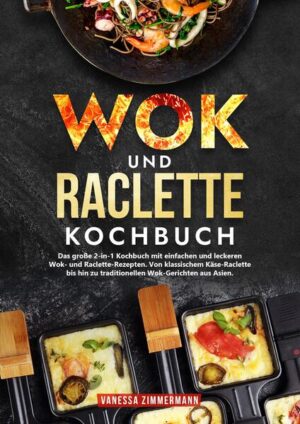 Entdecke die Faszination der asiatischen Wok-Küche und die Gemütlichkeit des Raclette-Grillens in einem vielseitigen Kochbuch, das Tradition und Kreativität vereint. Dieses 2-in-1 Kochbuch ist perfekt für alle, die sowohl die schnelle und gesunde Zubereitung im Wok als auch das gesellige und individuelle Raclette-Erlebnis schätzen. Lerne, wie Du mit einem Wok eine Vielzahl an frischen, nährstoffreichen Gerichten zaubern kannst und wie Du gleichzeitig mit einem Raclette-Grill unzählige köstliche Kreationen erschaffen kannst. Von schnellem Kochen, das Vitamine und Nährstoffe bewahrt, bis hin zu gemütlichen Abenden, bei denen jeder sein eigenes Pfännchen nach Belieben zusammenstellt - dieses Kochbuch bietet eine breite Palette an Möglichkeiten. Mit dem Wok zu kochen, bringt viele Vorteile mit sich: - Schnelligkeit: Hohe Temperaturen und die besondere Form des Woks verkürzen die Garzeiten, wobei wichtige Nährstoffe erhalten bleiben. - Vielseitigkeit: Der Wok ist perfekt zum Braten, Dämpfen, Schmoren, Frittieren oder Räuchern geeignet. - Geschmack: Kombiniere verschiedenste Zutaten für intensive Geschmackserlebnisse. - Gesundheit: Ideal für Gerichte mit viel Gemüse und mageren Proteinen. Das Raclette-Grillen bietet zahlreiche Vorteile: - Geselligkeit: Raclette steht für Gemeinschaft und sorgt für gemütliche Abende. - Individueller Genuss: Jeder Gast kann seine eigene kleine Pfanne kreieren. - Kreativität: Keine Grenzen bei der Auswahl von Käse, Gemüse, Fleisch oder Fisch. - Komfort: Du kannst Dich Deinen Gästen widmen, während die Pfännchen garen. Warum dieses Kochbuch in Deine Sammlung gehört: - Rezeptvielfalt: Von traditionellen asiatischen Gerichten bis hin zu kreativen Raclette-Ideen - für jeden Geschmack und jede Gelegenheit ist etwas dabei. - Budgetfreundlich: Die Zutaten für Wok und Raclette sind meist günstig und leicht verfügbar. - Einfachheit: Alle Rezepte sind leicht nachzukochen, auch wenn Du kein Profi in der Küche bist. - Inspiration: Neue Ideen und Variationen bereichern Deinen Speiseplan und Deine Kochkünste. Sichere Dir jetzt dieses Rezeptbuch und genieße die Vielfalt und den Genuss des Kochens mit Wok und Raclette. Lass Dich von den Aromen Asiens und der Gemütlichkeit des Raclette-Abends verzaubern!