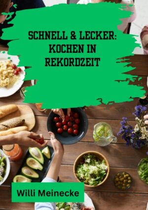 In dem Buch "Schnell & Lecker: Kochen in Rekordzeit" geht es darum, wie man gesunde und köstliche Mahlzeiten in weniger als 30 Minuten zubereiten kann. Das Buch enthält 200 einfache Rezepte für Singles, die schnell, einfach und lecker sind. Es bietet eine Vielzahl von Gerichten, von Salaten über Pasta-Gerichte bis hin zu Desserts, die schnell und einfach zuzubereiten sind, ohne auf Fast Food oder Fertiggerichte zurückgreifen zu müssen. Das Buch soll die Vielfalt der schnellen Küche aufzeigen und Singles die Möglichkeit bieten, abwechslungsreiche Gerichte zu genießen, die ihren Gaumen verwöhnen.