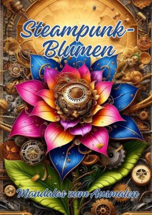 In diesem Buch finden sich faszinierende Mandalas, die die ästhetische Welt des Steampunks mit der natürlichen Schönheit von Blumen verbinden. Jedes Mandala ist detailreich gestaltet und lädt dazu ein, in eine kreative und entspannende Ausmalwelt einzutauchen. Die Kombination aus mechanischen Elementen und floralen Motiven schafft ein einzigartiges Ausmalerlebnis.