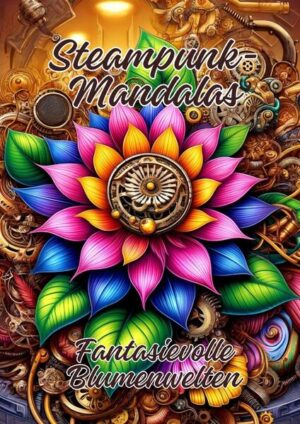 In diesem Buch entdecken Sie eine faszinierende Welt, in der mechanische Elemente des Steampunks auf die zarte Schönheit von Blumen treffen und einzigartige Mandalas entstehen. Jedes Mandala ist mit viel Liebe zum Detail gestaltet und lädt dazu ein, in eine kreative und entspannende Ausmalerfahrung einzutauchen. Die Kombination aus Zahnrädern und Blütenmotiven schafft eine einzigartige künstlerische Atmosphäre, die den Leser in eine andere Welt entführt.