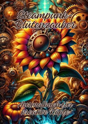 Dieses Buch vereint die mechanische Ästhetik des Steampunks mit der natürlichen Schönheit von Blumen in einzigartigen Ausmalbildern. Die detailreichen Illustrationen zeigen eine faszinierende Mischung aus Zahnrädern, mechanischen Elementen und floralen Mustern, die dazu einladen, in eine kreative und entspannende Ausmalerfahrung einzutauchen. Jede Seite bietet die Möglichkeit, die fantasievolle Welt des Steampunk-Blütenzaubers zu erkunden und die eigenen künstlerischen Fähigkeiten zu entfalten.