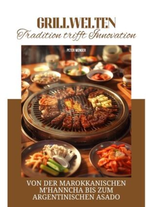 Entdecken Sie die faszinierende Vielfalt der internationalen Grillkunst mit "Grillwelten: Tradition trifft Innovation". Peter Wenger nimmt Sie mit auf eine kulinarische Weltreise, die Ihnen nicht nur neue Techniken und Rezepte nahebringt, sondern auch die kulturellen Hintergründe und Traditionen des Grillens beleuchtet. Von der würzigen marokkanischen M’hanncha bis zum saftigen argentinischen Asado zeigt dieses Buch, wie vielfältig und kreativ das Grillen sein kann. Lassen Sie sich inspirieren von exotischen Aromen und innovativen Methoden, die Ihr Grillrepertoire erweitern und Ihre Gäste beeindrucken werden. Ob Sie ein erfahrener Grillmeister sind oder gerade erst beginnen, die Geheimnisse des Grillens zu entdecken - dieses Buch bietet für jeden etwas. Peter Wenger teilt sein umfangreiches Wissen und seine Leidenschaft für das Grillen und bringt Ihnen bei, wie Sie traditionelle Techniken mit modernen Trends kombinieren können, um unvergessliche Geschmackserlebnisse zu schaffen. Tauchen Sie ein in die Welt des Grillens und lassen Sie sich von "Grillwelten: Tradition trifft Innovation" zu neuen kulinarischen Höhenflügen inspirieren.