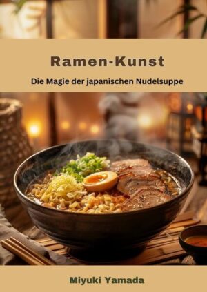 Tauchen Sie ein in die faszinierende Welt der Ramen mit Miyuki Yamada als Ihre kulinarische Führerin. In "Ramen-Kunst: Die Magie der japanischen Nudelsuppe" entdecken Sie die tief verwurzelten Traditionen und die kunstvollen Techniken, die Ramen zu einem globalen Phänomen gemacht haben. Dieses Buch entführt Sie auf eine Reise durch die Geschichte und Philosophie dieser beliebten japanischen Speise. Von den bescheidenen Ursprüngen bis hin zu modernen Kreationen - erleben Sie, wie Ramen sich im Laufe der Jahrhunderte entwickelt hat und zu einem Symbol für kulinarische Kreativität und kulturellen Austausch wurde. Miyuki Yamada, eine Meisterin der japanischen Küche, teilt mit Ihnen ihre Leidenschaft und ihr umfangreiches Wissen. Mit detaillierten Anleitungen und inspirierenden Rezepten lernen Sie, wie Sie die perfekte Ramen-Schüssel zu Hause zubereiten können. Entdecken Sie die Vielfalt der Brühen, Nudelsorten und Toppings, und lassen Sie sich von innovativen Rezepten und traditionellen Klassikern begeistern. "Ramen-Kunst: Die Magie der japanischen Nudelsuppe" ist nicht nur ein Kochbuch, sondern ein umfassendes Werk, das Ihnen die tiefe kulturelle Bedeutung und die kulinarische Handwerkskunst hinter einer perfekten Schüssel Ramen näherbringt. Perfekt für Liebhaber der japanischen Küche und alle, die sich von der Magie der Ramen verzaubern lassen möchten.