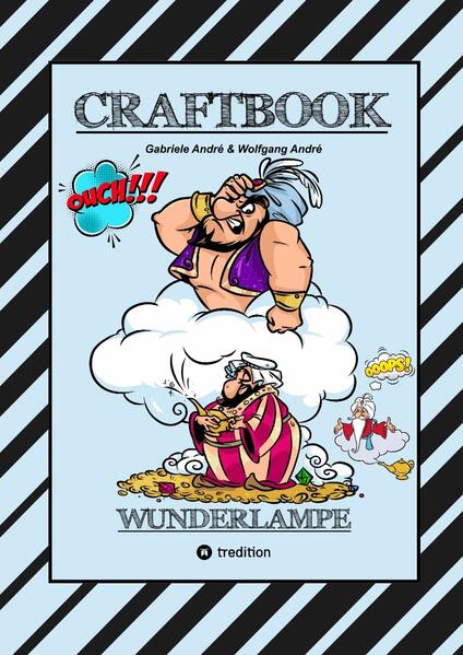 Das Craftbook Band 58, "Wunderlampe“, führt uns in das Morgenland. Es ist für alle Kinder ab dem Vorschulalter, Volksschülern und Jugendliche besonders geeignet, welche Spaß daran haben, knifflige Rätsel zu lösen, zu basteln, zu malen und Motivationsübungen gerne ausführen. Die gesamte Craftbook for Kids Bandreihe, ist als unterstützende, wie auch ausgleichende Unterhaltungsund Lernlektüre für Kinder und Jugendliche gedacht, um analoge Tätigkeiten in Kombination mit digitalen Hilfsmitteln, allein oder mit seinen Liebsten auszuführen. Die besonders gestalteten Inhalte vermitteln Freude beim Lernen und Lösen der gestellten Aufgaben. Gleichzeitig werden die kognitiven Fähigkeiten, die Motorik des Zeichnen und das Konzentrationsvermögen geschärft. Die Craftbooks haben einen enormen Unterhaltungswert. Man findet Spiele darin welche nicht im Handel erhältlich sind. Der Mehrwert besteht darin, dass man zu Ideen und Kreativität inspiriert wird. Der soziale Aspekt, etwas analog zu tun, ist ebenso nicht zu verachten. Auch wird die kommunikative Ebene ausgeschöpft und gefordert. Ebenso wird die Interessenund Ideenfindung, wie auch die Fantasie angeregt. Außerdem erlernt man in manchen Bereichen eine gewünschte Teamfähigkeit bei der Ausführung von gewissen Aufgaben. Der Inhalt zeigt den Facettenreichtum auf, mit welchen man sich beim Lernen kreativ entwickeln kann. Kinder sollen mit den verschiedenen und unterschiedlichsten Themen zur Ideenentwicklung angeregt werden. Es gibt eine Unzahl von angewandten Methoden Kleinkindern das Erlernen des Alphabets, das Rechnen, das Lesen und Basteln schmackhaft zu machen, dies ist eine davon, und das auf 100 besonders kreierten Seiten. Die Vielfalt der Vorgaben fördert die Kreativität, insbesondere die Konzentration und erleichtert so das Erlernen und fördert gleichfalls die kognitiven wie auch motorischen Fähigkeiten im Allgemeinen. Die ausgewählten Bilder erwecken ein besonderes Interesse, erworbene Fähigkeiten des Zeichnens anzuwenden, um ideenreiche eigene Werke zu erschaffen.