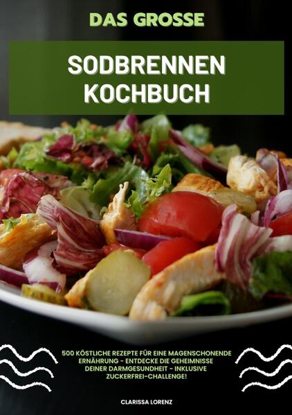 Das große Sodbrennen Kochbuch: 500 köstliche Rezepte für eine magenschonende Ernährung - Entdecke die Geheimnisse deiner Darmgesundheit - inklusive Zuckerfrei-Challenge! In meinem "Sodbrennen Kochbuch" findest du eine Fülle von 500 köstlichen Rezepten, speziell entwickelt, um deine Verdauung zu unterstützen und Magen-Darm-Beschwerden wie Sodbrennen und Reflux zu lindern. Als Ernährungsberaterin weiß ich, wie wichtig eine ausgewogene Ernährung für die Gesundheit des Magen-Darm-Trakts ist. Schluss mit lästigem Sodbrennen - entdecke die Geheimnisse einer magenschonenden Ernährung! Mit meinen sorgfältig ausgewählten Rezepten kannst du nicht nur dein Sodbrennen in den Griff bekommen, sondern auch deinem Darm etwas Gutes tun. Ich zeige dir, wie du mit einfachen, aber delikaten Gerichten die Gesundheit deines Magen-Darm-Systems förderst. Egal, ob du unter Sodbrennen, Reflux oder anderen Magen-Darm-Beschwerden leidest, mein Kochbuch bietet dir wertvolle Tipps und köstliche Rezepte, um deine Symptome zu lindern und ein besseres Wohlbefinden zu erreichen. Als Ernährungsberaterin stehe ich dir mit Rat und Tat zur Seite, um deine Gesundheit zu verbessern. Mit meiner Zuckerfrei-Challenge zeige ich dir außerdem, wie du deinen Zuckerkonsum reduzieren kannst, um deine Verdauung zu entlasten und mögliche Sodbrennen-Auslöser zu minimieren. Mach dich auf eine kulinarische Reise zu einem gesünderen und beschwerdefreien Lebensstil - dein Magen wird es dir danken! Entdecke die besten Hausmittel, bewährte Tipps und schmackhafte Rezepte, um dein Sodbrennen zu bekämpfen und deine Darmgesundheit zu fördern. Schluss mit lästigen Beschwerden - starte noch heute deine Reise zu einem Leben ohne Sodbrennen mit meiner professionellen Unterstützung als Ernährungsberaterin!