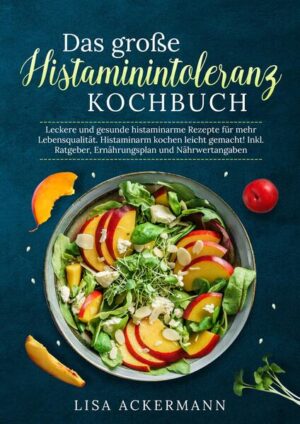 Leidest Du unter unangenehmen Beschwerden nach dem Essen und vermutest eine Histaminintoleranz? Möchtest Du endlich wissen, welche Lebensmittel Du vermeiden solltest, um Deine Symptome zu lindern? Suchst Du nach einer alltagstauglichen Lösung, die Dir hilft, gesünder zu essen und dabei den vollen Genuss zu behalten? Dann ist dieses Kochbuch genau das Richtige für Dich! Es bietet Dir nicht nur geschmackvolle und histaminarme Rezepte, sondern auch einen umfassenden Ratgeber, der Dir hilft, durch eine angepasste Ernährungsweise einen beschwerdefreien und vitalen Alltag zu erreichen. Die Vorteile dieses Buches: - Lebensqualität zurückgewinnen: Mit bewährten Tipps zur histaminarmen Küche und einer klaren Anleitung, wie Du Deine Ernährung anpassen kannst, um Dich besser zu fühlen. - Gesund und genussvoll: Entdecke, wie eine histaminarme Ernährung nicht nur Deine Beschwerden lindern kann, sondern auch köstlich und abwechslungsreich sein kann. - Einfach und alltagstauglich: Alle Rezepte sind so konzipiert, dass sie auch für Anfänger leicht umzusetzen sind - perfekt für den hektischen Alltag. - Vitalität und Wohlbefinden: Durch die richtige Auswahl an Lebensmitteln kannst Du nicht nur Deine Beschwerden reduzieren, sondern auch neue Energie und Lebensfreude gewinnen. Was Dich in diesem Buch erwartet: - Kulinarische Vielfalt: Rezepte, die alle Aspekte der histaminarmen Küche abdecken - von Frühstück bis Abendessen, inklusive Snacks und Desserts, auch für unterwegs. - Nährwerte & Tipps: Zu jedem Rezept erhältst Du nützliche Informationen zu Nährwertangaben sowie hilfreiche Kochtipps. - Histaminintoleranz verständlich erklärt: Was ist Histaminintoleranz und wie kannst Du Deine Ernährung darauf einstellen? Dieses Buch gibt Dir die Antworten. - 14 Tage Ernährungsplan: Ein einfacher Plan, der Dir hilft, die histaminarme Küche problemlos in Deinen Alltag zu integrieren. Verändere Dein Leben mit einer histaminarmen Ernährung - sichere Dir jetzt Dein persönliches Exemplar und starte noch heute in ein vitales und genussreiches Leben!