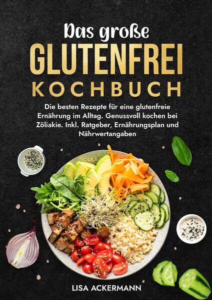 Hast Du gerade erfahren, dass Du an einer Glutenunverträglichkeit leidest und fragst Dich, wie Du Deine Ernährung am besten umstellen kannst? Möchtest Du auch ohne Gluten abwechslungsreich und lecker kochen, ohne auf den gewohnten Genuss verzichten zu müssen? Suchst Du nach einer einfachen Anleitung, um die glutenfreie Küche erfolgreich in Deinen Alltag zu integrieren? Dann ist dieses Kochbuch genau das Richtige für Dich! Es bietet Dir nicht nur köstliche glutenfreie Rezepte, sondern auch einen umfassenden Ratgeber, der Dich Schritt für Schritt auf Deinem Weg zu einer gesunden, glutenfreien Ernährung begleitet. Die Vorteile dieses Buches: - Umfassender Ratgeber: Erhalte wertvolle Informationen und praktische Tipps, die Dir helfen, Deine Ernährung nachhaltig und glutenfrei umzustellen - ohne Stress und mit vollem Genuss. - Gesundheit und Wohlbefinden: Entdecke, wie glutenfreie Rezepte Dein Wohlbefinden steigern und gesundheitliche Beschwerden mindern können. - Genussvoll backen: Lerne, wie Du glutenfreie Brote, Brötchen und Kuchen backen kannst, die genauso gut schmecken wie herkömmliche Backwaren. - Einfache Umsetzung: Alle Rezepte, darunter auch viele vegetarische und vegane Optionen, sind leicht nachzukochen und eignen sich ideal für den Alltag - auch für Anfänger in der glutenfreien Küche. Was Dich in diesem Buch erwartet: - Kulinarische Vielfalt: Abwechslungsreiche Rezepte, die Dich durch den Tag begleiten - von Brot und Brötchen über Kuchen und Torten bis hin zu Suppen, Aufstrichen und Soßen. - Genussvolle Alltagsküche: Glutenfreie Rezepte, die den Alltag bereichern und das Kochen trotz Einschränkungen, wie z. B. Zöliakie, Weizenallergie oder Glutensensitivität, zu einem Vergnügen machen. - Nährwerte und Tipps: Zu jedem Rezept erhältst Du hilfreiche Kochtipps sowie Kalorien- und Nährwertangaben, damit Du Deine Ernährung optimal planen kannst. - 14 Tage Ernährungsplan: Ein einfacher Plan, der Dir hilft, die glutenfreie Küche ohne Stress und mit viel Freude in Deinen Alltag zu integrieren. Sichere Dir jetzt Dein persönliches Exemplar und entdecke den Genuss der glutenfreien Küche!