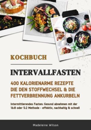 Intervallfasten Kochbuch: 400 kalorienarme Rezepte die den Stoffwechsel & die Fettverbrennung ankurbeln (Intermittierendes Fasten: Gesund abnehmen mit der 16:8 oder 5:2 Methode - effektiv, nachhaltig und schnell) Willkommen zu meinem "Intervallfasten Kochbuch" - dein Schlüssel zu gesunder und effektiver Gewichtsreduktion! In diesem Buch teile ich 400 kalorienarme Rezepte, die nicht nur köstlich sind, sondern auch deinen Stoffwechsel und die Fettverbrennung anregen. Entdecke die Vielfalt des Intervallfastens mit der 16:8 oder 5:2 Methode - effektiv, nachhaltig und schnell. Erfahre, wie du durch gezielte Fastenperioden, Nahrungskarenz und einen gut strukturierten Essen-Fasten-Zyklus deinen Fastenrhythmus optimierst. Für Anfänger biete ich einen einfachen Einstieg in das Intervallfasten, während auch erfahrene Fastende von neuen Erkenntnissen profitieren können. Finde den passenden Fastenplan für dich und entdecke die gesundheitlichen Vorteile von Intervallfasten, darunter Gewichtsreduktion, Heilfasten und die Aktivierung der Autophagie. Erfahre, wie du durch Intervallfasten langfristige Erfolge erzielst und warum es sich besonders für Berufstätige eignet. Mit 24 Stunden Fasten, einem gut strukturierten Fastenzeitplan und Tipps zur Ernährung während des Fastens unterstütze ich dich auf dem Weg zu deinen Zielen. Tauche ein in die Welt des Intervallfastens und entdecke die positiven Erfahrungen anderer. Lass uns gemeinsam den Fastenzyklus verstehen, den Metabolic Switch aktivieren und Insulinresistenz durch intermittierendes Fasten überwinden. Erfahre, wie die Fettverbrennung durch gezieltes Fasten angeregt wird und wie du ohne Diät gesund abnehmen kannst. Dieses Kochbuch wird durch "Trink dich gesund: Vitamin-Wasser mit Früchten und Kräutern" ergänzt - eine erfrischende Möglichkeit, deinen Körper nicht nur mit wichtigen Nährstoffen zu versorgen, sondern auch den vollen Geschmack von selbstgemachtem Vitamin-Wasser zu genießen. Mit meinem Kochbuch erhältst du nicht nur wertvolle Einblicke in die verschiedenen Fastenmethoden, sondern auch leckere Rezepte, die dein Essensfenster optimal gestalten. Gemeinsam gestalten wir deine Erfolgsgeschichte mit Intervallfasten - auf dem Weg zu einer gesünderen und fitteren Version von dir! Intervallfasten Kochbuch: 400 kalorienarme Rezepte für aktiven Stoffwechsel und Fettverbrennung. Effektiv abnehmen mit 16:8 oder 5:2 - dein Schlüssel zu nachhaltigem Erfolg!