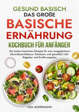 Möchtest Du Deinen Körper entsäuern und ihn mit einer ausgewogenen Ernährung in ein gesundes Gleichgewicht bringen? Suchst Du nach einfachen und schnellen Rezepten, die Dir mehr Energie und Wohlbefinden im Alltag schenken? Fragst Du Dich, wie eine basische Ernährungsweise helfen kann, langfristig gesund zu bleiben und Dich vitaler zu fühlen? Dann ist dieses Basische Kochbuch genau das Richtige für Dich! Es bietet Dir nicht nur köstliche und schnelle Rezepte, sondern auch einen umfassenden Ratgeber, der Dich dabei unterstützt, Deinen Säure-Basen-Haushalt wieder ins Gleichgewicht zu bringen und langfristig gesünder zu leben. Die Vorteile dieses Buches: - Natürliche Entsäuerung: Unterstütze Deinen Körper dabei, sich sanft und effektiv zu entgiften, und fördere Deine innere Balance durch basische Lebensmittel. - Einfache und schnelle Rezepte: Bringe mit wenig Aufwand gesunde, basische Gerichte auf den Tisch, die Deine Energie steigern und Dein Wohlbefinden fördern. - Gesundes Abnehmen: Verbessere Deine Ernährungsgewohnheiten und erreiche auf natürliche Weise ein gesundes Gewicht, ohne auf Genuss verzichten zu müssen. - Mehr Energie und Vitalität: Entdecke, wie die basische Ernährung Dir hilft, Dich fitter und energiegeladener zu fühlen - jeden Tag. Was Dich in diesem Buch erwartet: - Umfassender Ratgeber zur basischen Ernährung: Erfahre alles, was Du wissen musst, um Deinen Säure-Basen-Haushalt ins Gleichgewicht zu bringen und eine Übersäuerung zu vermeiden. - 14-Tage-Ernährungsplan: Ein klarer und leicht umsetzbarer Plan, der Dir den Einstieg in die basische Ernährung oder ins Basenfasten so einfach wie möglich macht. - Klares Verständnis über Lebensmittel: Lerne, welche Lebensmittel basenbildend und welche säurebildend sind, um Deine Ernährung gezielt umzustellen. - Praktische Tipps für den Alltag: Integriere die basische Küche mühelos in Deinen täglichen Speiseplan und erfahre, wie Du langfristig davon profitieren kannst. Erreiche Dein optimales Gleichgewicht mit der basischen Ernährung - kaufe jetzt dieses Kochbuch und lege den Grundstein für mehr Wohlbefinden und Gesundheit.