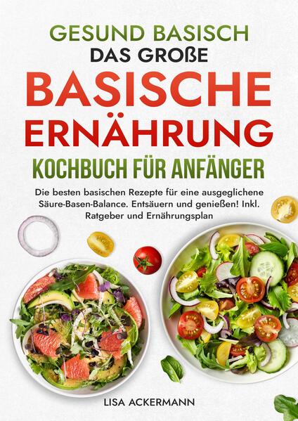 Möchtest Du Deinen Körper entsäuern und ihn mit einer ausgewogenen Ernährung in ein gesundes Gleichgewicht bringen? Suchst Du nach einfachen und schnellen Rezepten, die Dir mehr Energie und Wohlbefinden im Alltag schenken? Fragst Du Dich, wie eine basische Ernährungsweise helfen kann, langfristig gesund zu bleiben und Dich vitaler zu fühlen? Dann ist dieses Basische Kochbuch genau das Richtige für Dich! Es bietet Dir nicht nur köstliche und schnelle Rezepte, sondern auch einen umfassenden Ratgeber, der Dich dabei unterstützt, Deinen Säure-Basen-Haushalt wieder ins Gleichgewicht zu bringen und langfristig gesünder zu leben. Die Vorteile dieses Buches: - Natürliche Entsäuerung: Unterstütze Deinen Körper dabei, sich sanft und effektiv zu entgiften, und fördere Deine innere Balance durch basische Lebensmittel. - Einfache und schnelle Rezepte: Bringe mit wenig Aufwand gesunde, basische Gerichte auf den Tisch, die Deine Energie steigern und Dein Wohlbefinden fördern. - Gesundes Abnehmen: Verbessere Deine Ernährungsgewohnheiten und erreiche auf natürliche Weise ein gesundes Gewicht, ohne auf Genuss verzichten zu müssen. - Mehr Energie und Vitalität: Entdecke, wie die basische Ernährung Dir hilft, Dich fitter und energiegeladener zu fühlen - jeden Tag. Was Dich in diesem Buch erwartet: - Umfassender Ratgeber zur basischen Ernährung: Erfahre alles, was Du wissen musst, um Deinen Säure-Basen-Haushalt ins Gleichgewicht zu bringen und eine Übersäuerung zu vermeiden. - 14-Tage-Ernährungsplan: Ein klarer und leicht umsetzbarer Plan, der Dir den Einstieg in die basische Ernährung oder ins Basenfasten so einfach wie möglich macht. - Klares Verständnis über Lebensmittel: Lerne, welche Lebensmittel basenbildend und welche säurebildend sind, um Deine Ernährung gezielt umzustellen. - Praktische Tipps für den Alltag: Integriere die basische Küche mühelos in Deinen täglichen Speiseplan und erfahre, wie Du langfristig davon profitieren kannst. Erreiche Dein optimales Gleichgewicht mit der basischen Ernährung - kaufe jetzt dieses Kochbuch und lege den Grundstein für mehr Wohlbefinden und Gesundheit.