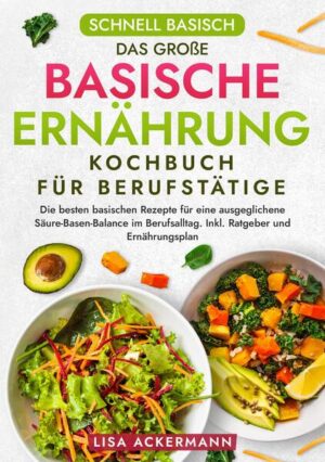 Fühlst Du Dich oft müde und schlapp und möchtest wieder mehr Energie in Deinen Alltag bringen? Möchtest Du Deinen Säure-Basen-Haushalt ins Gleichgewicht bringen und Dich dabei gesund und lecker ernähren? Suchst Du nach einfachen, schnellen Rezepten, die sich problemlos in Deinen Berufs- und Familienalltag integrieren lassen? Dann ist dieses Kochbuch wie für Dich gemacht! Es zeigt Dir, wie Du einer Übersäuerung vorbeugen kannst und so mehr Wohlbefinden, Energie und Vitalität in Dein Leben bringst - auch wenn Du wenig Zeit im Alltag hast. Die Vorteile dieses Buches: - Schnelle und leckere Rezepte: Gerichte, die nicht nur gut schmecken, sondern Deinen Körper im Handumdrehen wieder ins Gleichgewicht bringen. - Gesundheit und Genuss: Du kannst Dich basisch ernähren, ohne auf Genuss und Geschmack verzichten zu müssen. - Einfache Umsetzung im Alltag: Praktische Rezepte, die auch mit einem vollen Terminkalender leicht umzusetzen sind - ideal für den Berufs- und Familienalltag. - Immunsystem stärken: Schütze Deinen Körper vor Krankheiten, indem Du Dein Immunsystem auf natürliche Weise stärkst. Was Dich in diesem Buch erwartet: - Umfassender Ratgeber: Neben den Rezepten bietet Dir dieses Buch fundiertes Wissen zum Thema Säure-Basen-Balance und wie Du sie langfristig erhalten kannst. - Wertvolle Tipps: Praktische Hinweise für den Einkauf und die Vorratshaltung, damit die basische Küche in Deinem Alltag problemlos funktioniert. - Rezeptvielfalt: Von Frühstück bis Abendessen - für jede Tageszeit findest Du gesunde Gerichte, die schnell und unkompliziert zubereitet sind, ideal für Menschen mit wenig Zeit. - 14-Tage-Ernährungsplan: Ein leicht umsetzbarer Plan, der Dir den Einstieg in die basische Ernährung oder ins Basenfasten erleichtert. Hol Dir jetzt Dein persönliches Rezeptbuch und finde Deinen Weg zu einem gesünderen Alltag.