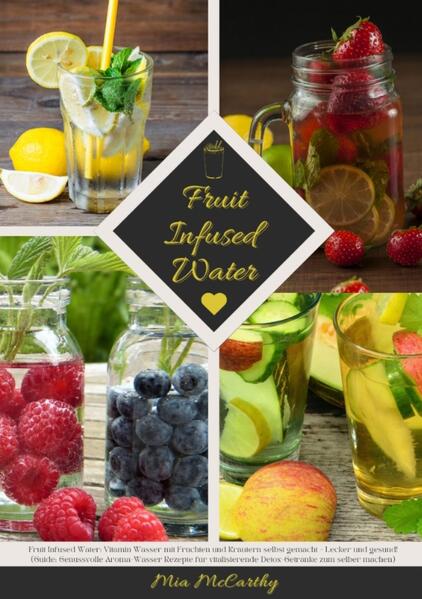 Fruit Infused Water: Vitamin Wasser mit Früchten und Kräutern selbst gemacht - Lecker und gesund! (Guide: Genussvolle Aroma-Wasser Rezepte für vitalisierende Detox-Getränke zum Selbermachen) In diesem Buch findest du: • Aroma-Wasser selber machen: Frische Rezepte mit Früchten und Kräutern. • Elektrolyte & Hydration: Wie Vitamin-Wasser deinen Körper optimal unterstützt. • Gesundheits-Boost: Entdecke die Vorteile von Ananas, Beeren, Zitronen und mehr. • Kräuterkraft: Nutze Basilikum, Minze, Lavendel und andere Kräuter für mehr Wohlbefinden. • Detox-Rezepte: Trink dich fit und entgifte auf natürliche Weise. • Sportgetränke: Vitamine und Mineralien für maximale Leistung. • Gesunde Trinkgewohnheiten: Tipps für eine optimale Flüssigkeitszufuhr. Wenn du die Welt erfrischender und gesunder Getränke entdecken möchtest, ist mein Buch "Fruit Infused Water: Vitamin Wasser mit Früchten und Kräutern selbst gemacht" genau das Richtige für dich. Darin teile ich meine Leidenschaft für selbstgemachtes Vitamin-Wasser und zeige dir zahlreiche kreative und vitalisierende Rezepte. Aromatisiertes Wasser, auch bekannt als Fruit Infused Water oder Vitamin-Wasser, ist die perfekte Möglichkeit, deine Hydration mit Geschmack zu kombinieren. Sag langweiligem Leitungswasser Lebewohl und genieße stattdessen natürliche, vitaminreiche Getränke, die nicht nur gut schmecken, sondern auch gut für deine Gesundheit sind. Ob du nach vitaminreichen Sportgetränken suchst oder einfach kalorienarme Erfrischungen bevorzugst - in meinem Buch findest du genau das Richtige. Diese Vitamin-Wasser-Rezepte sind nicht nur lecker, sondern auch reich an Nährstoffen und tragen dazu bei, deine Ernährung und Flüssigkeitszufuhr zu optimieren. Verleihe deinem Wasser mit Früchten und Kräutern eine erfrischende Note und genieße fruchtiges Wasser mit natürlichen Aromen. Meine Wellness-Getränke bieten nicht nur ein Geschmackserlebnis, sondern fördern auch eine gesunde Hydration, die dich fit und vital hält. Probier noch heute DIY Vitamin-Wasser aus und entdecke, wie einfach es ist, gesunde Durstlöscher selbst herzustellen. Du wirst die Vorteile von aromatisiertem Wasser genießen und erleben, wie es deine tägliche Hydration auf das nächste Level hebt. Tauche ein in die Welt von "Fruit Infused Water: Vitamin Wasser mit Früchten und Kräutern selbst gemacht" und mache dein Wasser zu einem vitalstoffreichen Erfrischungsgetränk. Starte noch heute deine Reise zu einer gesunden Flüssigkeitszufuhr und einem erfrischenden Geschmackserlebnis. Ich freue mich, dich auf dieser köstlichen Reise zu begleiten!