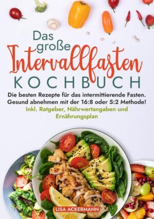 Möchtest Du effektiv abnehmen, ohne ständig hungern zu müssen? Suchst Du nach einer Methode, die nicht nur Dein Gewicht reduziert, sondern auch Deine Gesundheit fördert? Willst Du köstliche, einfache Rezepte entdecken, die perfekt zum Intervallfasten passen? Dann ist dieses Intervallfasten Kochbuch genau das Richtige für Dich! Hier findest Du nicht nur köstliche und schnelle Rezepte, sondern auch fundierte Informationen rund um das Intervallfasten. Der Ratgeber führt Dich Schritt für Schritt durch die verschiedenen Methoden und zeigt Dir, wie Du mit minimalem Aufwand maximale Ergebnisse für Deine Gesundheit und Dein Wohlbefinden erzielen kannst. Die Vorteile dieses Buches: - Effektives Abnehmen ohne Verzicht: Mit Intervallfasten kannst Du essen, was Dir schmeckt, und trotzdem abnehmen - ohne den gefürchteten Jojo-Effekt oder Heißhungerattacken. - Gesundheit fördern: Neben dem Gewichtsverlust unterstützt Intervallfasten Deine Selbstheilungskräfte und hilft, verschiedenen Erkrankungen wie Diabetes, Bluthochdruck, Darmerkrankungen oder Fettleber vorzubeugen. - Einfache Umsetzung: Die Fastenmethoden (5:2 oder 16:8) lassen sich ohne großen Aufwand in den Alltag integrieren und machen es leicht, langfristig dranzubleiben. - Leistungsfähig und vital: Mit diesen Rezepten bleibst Du nicht nur fit, sondern fühlst Dich Tag für Tag gesund, aktiv und voller Energie. Was Dich in diesem Buch erwartet: - Vielseitige und leckere Rezepte: Von Frühstück über Snacks bis hin zu herzhaften Abendessen - hier findest Du Rezepte für jede Tageszeit und jeden Geschmack. - Umfassender Ratgeber: Erfahre, welche Intervallfasten-Methode (16:8, 5:2) am besten zu Dir passt und wie Du sie einfach in Dein Leben integrierst. - 14-Tage-Ernährungsplan: Ein einfacher Plan, der Dir den Einstieg ins Intervallfasten erleichtert und sicherstellt, dass Du Dein Abnehmziel effektiv und nachhaltig erreichst. - Nährwerte & Kochtipps: Kalorien- und Nährwertangaben zu jedem Rezept sowie hilfreiche Tipps, um die Gerichte perfekt zuzubereiten. Hol Dir jetzt dieses Buch und bring Deine Gesundheit mit Intervallfasten auf das nächste Level!