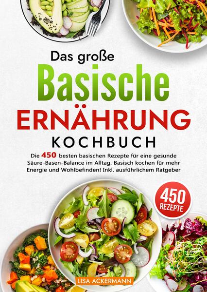 Fühlst Du Dich oft müde, energielos oder schläfst schlecht? Suchst Du nach einer einfachen Methode, um Deinen Körper zu entlasten und dabei lecker zu essen? Fragst Du Dich, wie Du einer Übersäuerung vorbeugen und damit langfristig Krankheiten verhindern kannst? Dann ist dieses große 3-in-1-Kochbuch, bestehend aus den Titeln "Genussvoll Basisch", "Gesund Basisch" und "Schnell Basisch", genau das Richtige für Dich! Es bietet Dir nicht nur 450 köstliche Rezepte, sondern auch einen umfangreichen Ratgeber, der Dir zeigt, wie Du mit der basischen Ernährung Deinen Körper ins Gleichgewicht bringst und Krankheiten vorbeugst. Die Vorteile dieses 3-in-1-Kochbuchs: - Schnell und einfach: Entdecke schnelle, einfache und leckere basische Rezepte, die Deinen Körper im Handumdrehen wieder ins Gleichgewicht bringen. - Gesund abnehmen: Mit der basischen Ernährung kannst Du nicht nur Deinen Säure-Basen-Haushalt regulieren, sondern auch gesund und natürlich abnehmen. - Immunsystem stärken: Schütze Deinen Körper besser vor Infekten und Krankheiten, indem Du Dein Immunsystem auf natürliche Weise stärkst. - Ohne Verzicht: Du musst auf nichts verzichten - genieße eine Vielzahl an leckeren Gerichten, ohne dabei auf Geschmack oder Genuss zu verzichten. Was Dich in diesem Buch erwartet: - 450 raffinierte Rezepte: Dieses Kochbuch bietet Dir eine beeindruckende Auswahl an Rezepten, die nicht nur lecker, sondern auch leicht zuzubereiten sind. - Umfangreicher Ratgeber: Lerne alles, was Du über Säuren und Basen wissen musst, und erfahre, wie Du eine basische Ernährung einfach in Deinen Alltag integrieren kannst. - Unkomplizierte Küche: Keine langen Zutatenlisten, keine komplizierten Zubereitungsschritte - die basische Küche ist einfach, vielseitig und für jeden geeignet. - Praktische Tipps: Wie lässt sich die 80/20-Regel einfach im Alltag umsetzen? Welche Lebensmittel unterstützen Deine basische Ernährung am besten? Antworten auf diese und viele weitere Fragen findest Du hier. Sichere Dir jetzt Dein Exemplar und starte noch heute Deine Reise in eine gesunde, ausgewogene und säurefreie Ernährung voller Genuss!