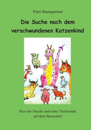 Ein Kinder-, Leseund Vorlesebuch mit dem rosaroten Drachen Nico und seinen Tierfreunden. In der Vollmondnacht versammeln sich jeweils alle Tiere auf einem Bauernhof um gemeinsam zu spielen. Aber eines Nachts herrscht grosse Aufregung. Das kleine Katzenkind ist verschwunden. Nico organisiert eine grosse Suchaktion. Alle Tiere des Hofes machen eifrig mit. Gemeinsam wird das Kätzchen schliesslich gefunden und gerettet.