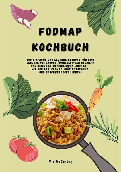 FODMAP Kochbuch: 600 einfache und leckere Rezepte für eine gesunde Verdauung (Wohlbefinden steigern und Reizdarm-Beschwerden lindern - Mit der Low-FODMAP-Diät entspannt und beschwerdefrei leben) Als Ernährungsberaterin weiß ich, wie belastend Verdauungsprobleme sein können - besonders, wenn dein Körper empfindlich auf bestimmte Lebensmittel reagiert. Viele Menschen, die ich betreue, haben genau damit zu kämpfen und suchen nach einer Lösung, die ihren Magen-Darm-Trakt schont, aber dennoch alltagstauglich und lecker ist. Wenn auch du dich in dieser Beschreibung wiederfindest, bist du hier genau richtig! Dieses FODMAP-Kochbuch wurde speziell für dich entwickelt, um deine Verdauung zu entlasten, während du den vollen Genuss am Essen behältst. Die 600 Rezepte sind einfach umzusetzen und vielseitig, sodass du die FODMAP-arme Ernährung mühelos in deinen Alltag integrieren kannst. Warum FODMAP-arm essen? • Linderung von Beschwerden: Die FODMAP-arme Ernährung hilft, Verdauungsprobleme wie Blähungen, Bauchschmerzen und Magenbeschwerden zu reduzieren. • Gesunde Verdauung: Eine ausgewogene Darmflora ist entscheidend für dein Wohlbefinden. Diese Ernährungsweise unterstützt die Balance deines Verdauungssystems. • Mehr Lebensqualität: Stell dir vor, du kannst endlich wieder ohne Angst vor Verdauungsproblemen essen. Dieses Buch zeigt dir, wie das möglich ist. • Besseres Wohlbefinden: Die Low-FODMAP-Diät hilft nicht nur bei Reizdarm, sondern steigert insgesamt dein Wohlbefinden und deine Lebensqualität. Warum dieses FODMAP-Kochbuch? • Vielfalt: 600 Rezepte, die alle Mahlzeiten abdecken - vom Frühstück bis hin zu köstlichen Desserts. Für jeden Geschmack ist etwas dabei. • Einfach: Auch ohne große Kocherfahrung lassen sich die Rezepte leicht umsetzen. Der Spaß am Kochen bleibt dabei garantiert! • Gesund essen und trinken: Als Ernährungsberaterin ist es mir wichtig, dass jedes Gericht nicht nur gut schmeckt, sondern auch deinem Körper guttut. Ein Highlight ist das Kapitel „Trink dich gesund: Vitamin-Wasser mit Früchten und Kräutern“. Du erfährst, wie du deinen Körper mit erfrischendem, selbstgemachtem Vitamin-Wasser versorgst - die perfekte Ergänzung zu deiner FODMAP-Ernährung. • Zeitsparend: Die meisten Rezepte sind in weniger als 30 Minuten zubereitet - ideal für einen vollen Alltag, in dem du dennoch auf gesunde Ernährung achten möchtest. Mit diesem FODMAP-Kochbuch hast du einen verlässlichen Begleiter an deiner Seite, um Verdauungsprobleme in den Griff zu bekommen und den Genuss am Essen zurückzugewinnen. Jetzt ist der perfekte Zeitpunkt, deine Ernährung bewusst zu gestalten und beschwerdefrei zu genießen!