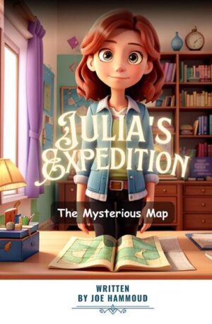 *"The Mysterious Map"* is an exciting adventure story about Julia, who discovers a mysterious map in her cozy room. Driven by curiosity and courage, she sets off on a journey filled with surprises traveling through dense forests, crossing sparkling rivers, climbing rugged mountains, and exploring hidden caves. Along the way, she encounters friendly animals, uncovers secrets, and meets a wise guardian owl. This enchanting tale of exploration and discovery is perfect for young readers with a sense of wonder and a love for adventure. A story of courage, friendship, and the magic of hidden treasures awaits!