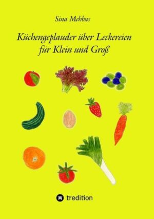 Die Geschichten erzählen vom Geplauder zwischen den Rezeptzutaten und den Küchenutensilien. Es wird berichtet, was so alles während der Zubereitung passieren kann. Die Zutaten sind gespannt auf die Verwandlung in ein tolles Essen.