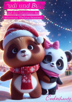 Dudi und Bubi und das Geheimnis des verlorenen Weihnachtssterns In einem zauberhaften Weihnachtsabenteuer erleben Dudi, der kleine Braunbär, und Bubi, das Panda-Mädchen , ihr bisher größtes Abenteuer. Während sie sich auf die festlichen Vorbereitungen auf der verzauberten Insel freuen, entdecken sie, dass der magische Weihnachtsstern, der jedes Jahr den Wald erleuchtet, spurlos verschwunden ist. Ohne den Stern scheint die Magie des Weihnachtsfestes in Gefahr zu sein. Entschlossen, die Magie zu retten, machen sich Dudi und Bubi auf eine spannende Reise durch den winterlichen Wald, begegnen neuen Freunden und entdecken das geheimnisvolle Winterwunderland. Wird es ihnen gelingen, den Weihnachtsstern rechtzeitig zurückzubringen und das Fest zu retten? Eine herzerwärmende Geschichte über Freundschaft, Mut und den wahren Geist der Weihnachtszeit.