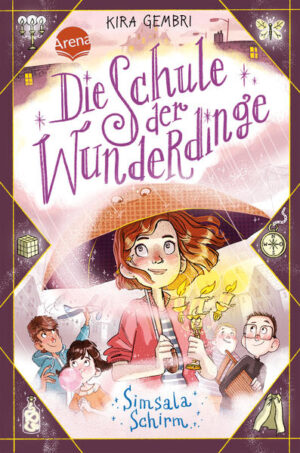 Diese Schule ist wahrlich wirbelig- wundervoll! Tilly und die anderen Wunderschüler stehen vor einer großen Aufgabe: Sie sollen ihr erstes, eigenes Wunderding erschaffen! Doch kaum, dass sie damit anfangen wollen, taucht plötzlich ein Wunderdieb in Blasslingen auf. Und der hat es auf Pips Unsichtbarkeitsmantel abgesehen! Zusammen mit ihren Freunden müssen Tilly und ihr magischer Kerzenständer Lux in die Nachbarstadt gelangen, um dort den Wunderdieb zu stellen. Nur leider sind sie dabei ausgerechnet auf die Hilfe einer ganz und gar wunderlichen Flugmaschine angewiesen … Band 2 der magischen Kinderbuchreihe von Bestseller- Autorin Kira Gembri („Ruby Fairygale“). Humorvoll, liebenswert und wahrlich wunderbar! Für Fans von „Die Schule der magischen Tiere“ und „Der zauberhafte Wunschbuchladen“ und alle Leser*innen ab 8 Jahren. In der Reihe „Die Schule der Wunderdinge“ sind erschienen: Band 1: Hokus Pokus Kerzenständer Band 2: Simsala- Schirm! Band 3 erscheint im Herbst 2022. Weitere Bände sind in Planung.