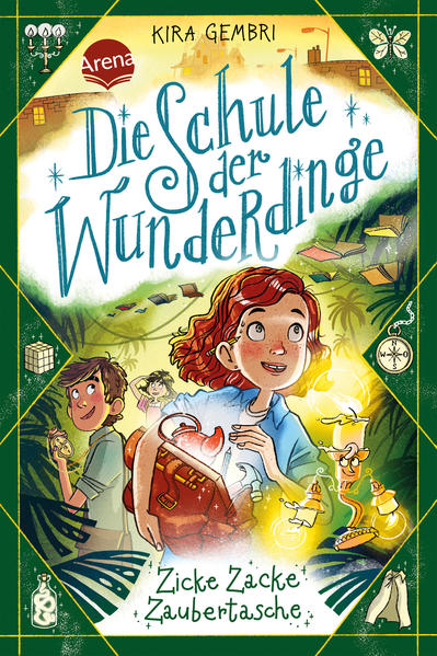 Die magische Kinderbuchreihe von Bestseller-Autorin Kira Gembri. Humorvoll, liebenswert und wahrlich wunderbar! Tilly Bohnenstängel könnte vor Aufregung platzen: Sie darf zu einer spannenden Mission für Wunderhüter mitkommen - in den Amazonas-Regenwald! Dort treiben seit Neuestem rätselhafte Wunderdinge ihr Unwesen. Gar nicht so einfach, zwischen Schlangen und Schlingpflanzen ein paar wildgewordene Möbel einzufangen! Dann ist plötzlich Wunderlehrerin Wilma wie vom Erdboden verschluckt. Ein Glück, dass die sechs Wunderschüler immer noch magische Unterstützung haben: zum Beispiel von Lux, dem frechen Kerzenständer. Und von ein paar ausgesprochen zauberhaften Reisetaschen … Für Fans von „Die Schule der magischen Tiere“ und „Der zauberhafte Wunschbuchladen“ und alle Leserinnen und Leser ab 8 Jahren. In der Reihe „Die Schule der Wunderdinge“ sind erschienen: Band 1: Hokus Pokus Kerzenständer Band 2: Simsala Schirm Band 3: Zicke-Zacke, Zaubertasche Band 4 erscheint im Frühjahr 2023. Weitere Bände sind in Planung.