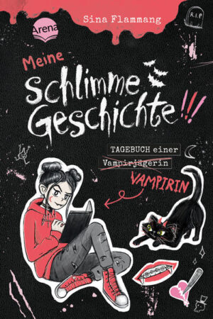 Ich glaub, ich werd’ zum Vampir! Der erste Band der gruselguten (und gar nicht schlimmen!!!) Tagebuch-Reihe ab 10 erzählt unmenschlich komisch von den Problemen einer Vampirin wider Willen. „Hallo! Mein Name ist Hester van Helsing. Ich bin 12½ Jahre alt und habe ein Problem. Ich bin tot. Besser gesagt: untot.“ Hesters Leben wurde vor Kurzem mit einem Biss beendet und das geht ihr ganz schön auf den Zeiger! Vampir-Sein ist nämlich gar nicht so toll, wie einem all die kitschigen Bücher und Filme immer erzählen. Von wegen „Superkräfte“: Hesters Teenie-Haut ist noch blasser als sonst, sie hat plötzlich Sonnenallergie, und Freibad geht sowieso nur noch im Taucheranzug. Ihrer fast-besten Freundin Stella darf sie auf keinen Fall davon erzählen, die hält sie sonst noch für bekloppt. Außerdem glaubt sie, dass alle Vampire wunderschön und romantisch sind. Lol. Und wenn erst Hesters Familie Wind davon bekommt, dass sie plötzlich Vampirin ist, droht sowieso die Vollkatastrophe: Die sind nämlich VAMPIRJÄGER. Argh! Schule, Familienstress und BFF: In Hesters unsterblich witzigen Tagebüchern steckt alles drin, was Abwechslung ins Leben bringt. Und noch viel mehr: In vielen Skizzen, Steckbriefen und Listen erfahren Leser und Leserinnen ab 10 alles über Vampire, Teenager und andere fantastische Wesen. Superlustig zweifarbig illustriert von Kathrin Rödl und für alle Fans von Wednesday, Hotel Transsilvanien und Emma Flint.