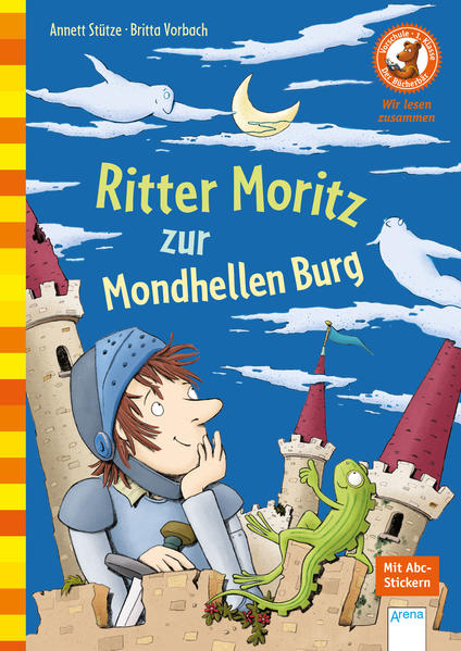 Ritter Moritz staunt nicht schlecht: In seinem Keller lebt Cornelius, ein vorlauter kleiner Streifenmolch. Er behauptet doch tatsächlich, ein Nachkomme der berühmten Tafelmolche zu sein, die schon bei König Artus zu Gast waren! Wie gut er sich mit Königen und Prinzessinnen auskennt, will Cornelius beweisen, als Ritter Moritz zur großen Gespensterjagd auf die Königsburg geladen wird. Aber werden die anderen Ritter nicht lachen, wenn Ritter Moritz einen Molch mitbringt?