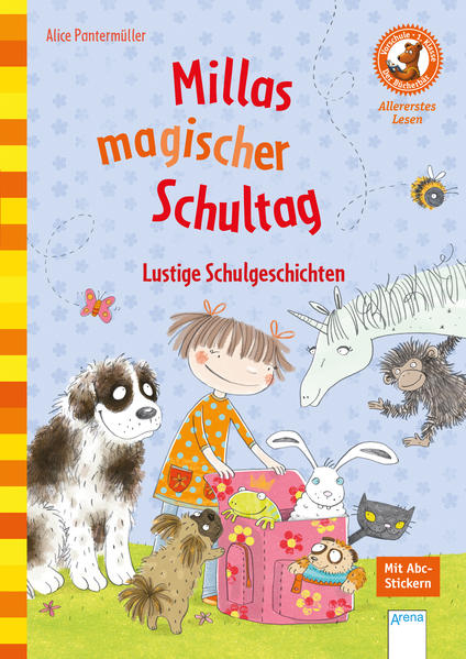 Milla liebt die Schule. Deshalb wollen die magischen Tiere sie unbedingt begleiten. Wie gut, dass Milla heute alles über Hunde lernt. Deshalb dürfen die beiden Hunde Benni und Tschang ausnahmsweise mit ins Klassenzimmer. Aber auch Einhorn Fee, die verwunschenen Frösche und die anderen magischen Tiere lassen sich das nicht entgehen. Was für ein aufregender Schultag für Milla und ihre Freunde!