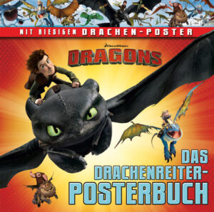 Mit diesem Ausklappbuch mit Megaposter kann sich jeder seine Lieblingsdrachen nach Hause holen! Fans der beliebten Fernsehserie erfahren, wie Hicks und seine Freunde den Brüllenden Tod verjagen, Alvin den Heimtückischen überlisten und den legendären Skrill wieder im Eis einsperren. Das Panorama- Poster auf der Rückseite der Geschichten zeigt 33 coole Drachen in Aktion.