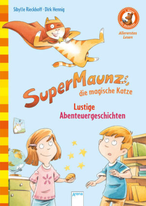 Nur ein kleines bisschen Zauberei und plötzlich steht SuperMaunz mitten im Kinderzimmer von Emma und Ben. Eine Katze mit magischen Kräften! Sie erledigt nicht nur Mathe- Hausaufgaben mit links, auch ein Ausflug auf dem fliegenden Teppich wird ratzfatz möglich. Wirklich? Sobald SuperMaunz zaubert, geht eigentlich immer ein bisschen was schief … Aber das macht nichts. Denn Emma und Ben erleben die tollsten Abenteuer!