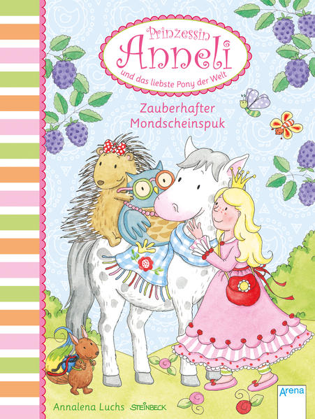 Prinzessin Anneli erfüllt ihrer neuen Freundin Hilde Stachelschwein einen echten Herzenswunsch: Hilde darf einmal in einem Prinzessinnenschloss übernachten! Doch aus der traumhaften Überraschung wird ein gruseliger Albtraum, denn mitten in der Nacht sind plötzlich die unheimlichsten Geräusche zu hören. Nun müssen die Freunde zusammenhalten und sich mutig dem Mondscheinspuk stellen.