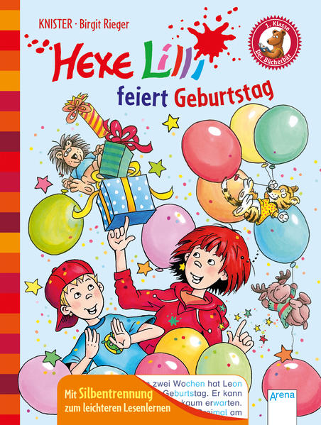 So ein Pech! Was soll bloß aus Leons Geburtstagsfeier werden? Weil Mama und Papa nicht da sind, soll Tante Elli die Party beaufsichtigen und Tante Elli ist zwar sehr lieb, aber leider sehr langweilig. Ein Glück, dass Leons große Schwester Lilli die Sache in die Hand nimmt. Lilli zieht ihr geheimes Hexenbuch zu Rate und damit ist die Party gerettet! Auch wenn Tante Elli sich den Kindergeburtstag vielleicht ein bisschen anders vorgestellt hat …