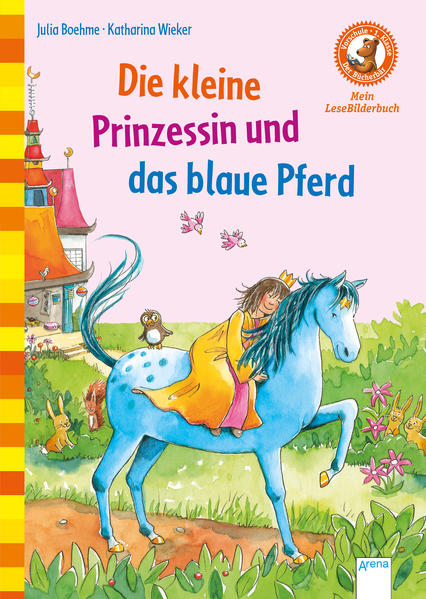 Die kleine Prinzessin hat großen Kummer: Ihr blaues Zauberpferd wird von der boshaften Hexe im großen Schloss gefangen gehalten. Sie muss ihm helfen! Doch wie? Mutig macht sich die kleine Prinzessin auf den Weg und findet ihr Pferd. Aber durch einen bösen Zauber ist es versteinert. Jeden Tag kann es sich nur eine Stunde lang bewegen. Wird es der Prinzessin trotzdem gelingen, das blaue Pferd zu befreien?