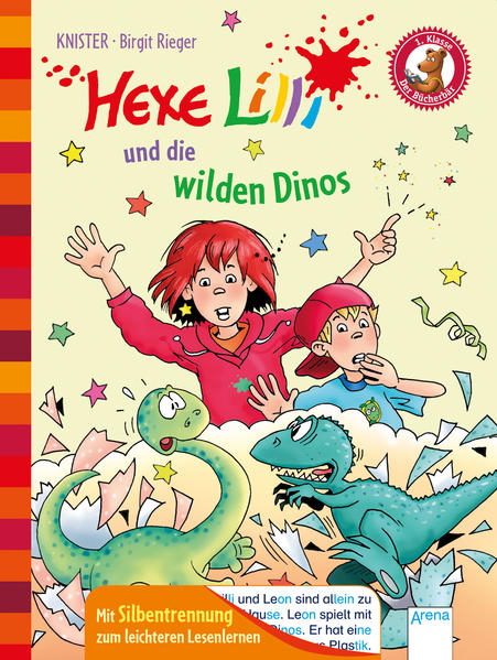 Wie gemein! Ihr kleiner Bruder Leon will Lilli nicht mit seinen Dinosauriern spielen lassen. Da bleibt nur eins: Lilli benutzt ihr geheimes Hexenbuch und zaubert ein Dinosaurier- Ei herbei. Das Ausbrüten übernimmt der Backofen. Kurz darauf schlüpft ein super- süßes Dinobaby Lilli ist entzückt! Und weil der arme Kerl sich einsam fühlt, hext sie gleich ein weiteres Ei herbei.