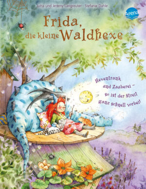 Das fünfte Bilderbuch- Abenteuer mit Frida, der kleinen Waldhexe Ojemine: Die schwarze Spinne, die rote Spinne, der kleine Drache Otto und sogar Kater Pumpernickel sind stinkesauer! Frida, die kleine Waldhexe, hat nie Zeit für ihre kleinen Freunde. Deshalb wollen sie auch nicht mit zu Zaubermeister Barrack und den großen Hexen, wo Frida ihre neuesten Zaubereien zeigen wird. Und dort geht das Gezanke erstmal munter weiter: Die großen Hexen haben schlechte Laune … Ob Fridas Verwandel- Zauber helfen wird, damit sich doch noch alle versöhnen können? Eine lustig- liebevolle Geschichte über das Streiten und Versöhnen von der bekannten Autorin Jutta Langreuter. Stimmungsvoll in Szene gesetzt von der Bestseller- Illustratorin Stefanie Dahle. Zum Vorlesen für Jungen und Mädchen. Entdecke weitere Bilderbücher mit Frida, der kleinen Waldhexe: Spinnentier und Raben, man muss nicht alles haben Hexenspruch und Echsenspeck, schwuppdiwupp, der Neid ist weg! Donner, Blitz und Sonnenschein, ich will immer pünktlich sein! Drunter, drüber, kreuz und quer, gut aufzupassen ist nicht schwer! Plätzchenzauber, Kuchenstück Zusammensein ist Weihnachtsglück