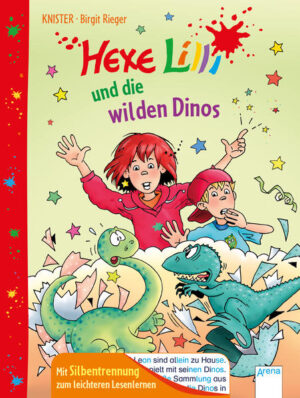 Wie gemein! Ihr kleiner Bruder Leon will Lilli nicht mit seinen Dinosauriern spielen lassen. Da bleibt nur eins: Lilli benutzt ihr geheimes Hexenbuch und zaubert ein Dinosaurier-Ei herbei. Das Ausbrüten übernimmt der Backofen. Kurz darauf schlüpft ein super-süßes Dinobaby Lilli ist entzückt! Und weil der arme Kerl sich einsam fühlt, hext sie gleich ein weiteres Ei herbei.