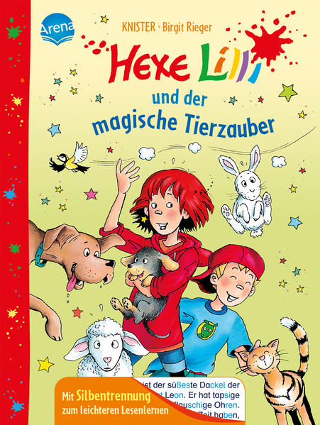 Hexe Lilli für Erstleser mit Silbentrennung Hexe Lilli und ihr kleiner Bruder Leon dürfen auf Raudi, den süßesten Rauhaardackel der Welt, aufpassen. Doch Leon will ihn ganz für sich allein. Nicht einmal Lillis Tricks helfen da weiter. Ein eigenes Haustier muss her! Zum Glück hält Lillis Hexenbuch den richtigen Spruch bereit, aber der Wunschzauber hat seine Tücken … Der Titel ist auf Antolin.de gelistet Im Arena Verlag u.a. bereits erschienen: Hexe Lillis lustigste Witze (2021) Hexe Lilli und der Elfenzauber (2020) Hexe Lilli und die wilden Dinos (2019) Hexe Lilli und das kleinste Pony der Welt (2019) Hexe Lilli feiert Geburtstag (2018) Hexe Lilli. Ein zauberhaftes Schulfest (2018) Hexe Lilli und der kleine Eisbär Knöpfchen (2018) Außerdem gibt es mit Hexe Lilli eine Reihe für Kinder ab 7 Jahren zum Selberlesen, für alle, die von Lilli, der Geheimhexe nicht genug bekommen können.