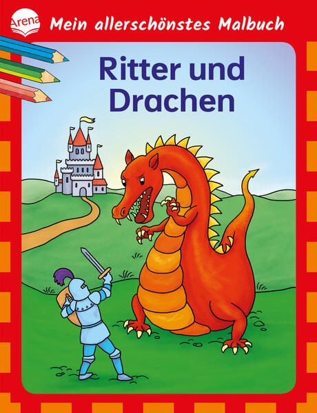 Stundenlanger Malspaß mit Rittern und Drachen für Kinder ab 4 Jahren. Ob Ritterturnier oder ein Drachenkampf um den goldenen Schatz in diesem Malbuch stecken viele abwechslungsreiche Bilder zu den Lieblingsthemen Ritter und Drachen. Die Szenen sind liebevoll illustriert und bieten den jungen Malkünstlern viel Platz, um sich kreativ entfalten zu können. Und ganz nebenbei werden auch noch Konzentration und Feinmotorik trainiert.