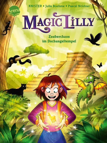 Das 3. Abenteuer von Geheimhexe Magic Lilly für Kinder ab 7 Jahren In der Schule, der Eisdiele oder zu Hause Bösewicht Grimbald ist Lilly immer auf den Fersen. Wie kann sie ihn nur loswerden und ihr Zauberbuch so vor seinen bösen Plänen schützen? Die Ursache allen Übels ist der Magische Magnet mit dem sich Grimbald jederzeit zu Lilly zaubern kann. Die Lösung scheint simpel: Der Magnet muss weg! Der Schlüssel zu seiner Zerstörung liegt verborgen in einem geheimen Tempel mitten im Dschungel Südamerikas. Doch nur die besten aller Hexen gelangen hinein. Behält Lilly die Nerven, löst die antiken Rätsel und wird ihren lästigen Verfolger für immer los? Bereits im Arena Verlag erschienen: Magic Lilly (1). Die Jagd nach dem Zauberbuch Magic Lilly (2). Der total geniale Zaubersprung