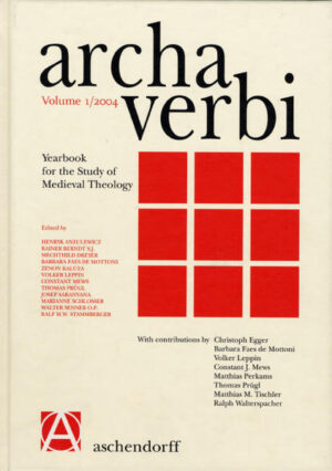 Das Jahrbuch der Internationalen Gesellschaft für Theologische Mediävistik 'Archa Verbi' bietet einen Publikationsort für Artikel aus allen Teilbereichen der Theologischen Mediävistik, also nicht allein der theologischen Systematik, sondern ebenso der Kanonistik, der Liturgiewissenschaft, der Spiritualitäts- und Frömmigkeitsgeschichte, der Kirchen-, wie der Kunstgeschichte und weiterer Disziplinen und ist bewußt interdisziplinär ausgerichtet. Veröffentlicht werden Artikel in Deutsch, Englisch, Französisch, Italienisch und Spanisch. Auch kürzere Texteditionen, Handschriftenrepertorien und andere Quellenuntersuchungen werden publiziert. Aufgrund der Verfaßtheit der mittelalterlichen Gesellschaften sind Fragen der Theologiegeschichte zentral für jedes Bemühen um ein vertieftes Verständnis dieser Epoche und ihres Selbst-, Welt- und Gottesverständnisses. Ein breit angelegter und chronologisch geordneter Rezensionsteil stellt wichtige Veröffentlichungen vor, die für die Forschung im Bereich der theologischen Mediävistik von Bedeutung ist. The yearbook Archa Verbi as well as the book series Archa Verbi. Subsidia are published by the International Society for the Study of Medieval Theology (IGTM). Languages of publications are English, French, German, Italian, and Spanish. Archa Verbi accepts articles and text editions which fall within the scope of the Society’s objectives and thematic purpose. The Archa Verbi. Subsidia book series publishes monographs and conference proceedings originating from the wider area of the study of medieval theology. Manuscripts submitted to Archa Verbi undergo a double-blind peer review. Two senior scholars selected by the „scriptores“ evaluate the quality of the research and make recommendations concerning the study’s suitability for publication. On the basis of the peer reviews the „scriptores“, together with the „coetus editionis“, render a decision concerning the publication of the manuscript. Authors will be notified of the decision and-where applicable-of the evaluator’s recommendations and criticisms. If a manuscript is rejected, we strongly encourage resubmission of the article after careful revision, since each resubmission will be examined independent of the original review process. The review section of the yearbook discusses new books from the field of medieval theology and from those associated fields of study relevant to medieval theology. These associated disciplines are, in particular, Church History, History of Exegesis, History of Theology, History of Philosophy, History of Canon Law, and Art History, that are considered relevant insofar as they advance the study and knowledge of medieval theology.