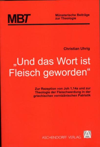 Der Johannesprolog hat mit seiner Aussage: "Und das Wort ist Fleisch geworden" den vielleicht "kühnsten Vers der ganzen Bibel" (Klaus Müller) formuliert. Die Studie arbeitet unter Beachtung einer präzisen Begrifflichkeit von Fleischwerdung die insgesamt sehr unterschiedliche Nutzung des Bibelverses der griechischen Kirchenschriftsteller bis zum Konzil von Nizäa (325) heraus und fragt abschließend in einem kurzen Ausblick nach Impulsen der herausgearbeiteten Vätertheologie für den aktuellen theologischen Diskurs.