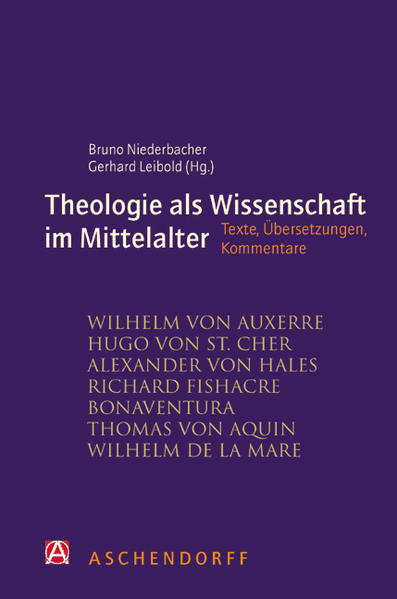 Hat die Theologie Platz neben den profanen Wissenschaften und der Philosophie? Ist Theologie überhaupt eine Wissenschaft? Ist sie eine theoretische Wissenschaft oder will sie Orientierung bieten für das Leben? Wie kann man argumentieren, wenn es um religiöse Überzeugungen geht? Welche Rolle spielen dabei die Affekte? Die Theologen im 13. Jahrhundert beginnen, sich mit derartigen Fragen auseinander zu setzen. Dabei sehen sie sich einem erhöhten Selbstbewusstsein der Philosophen gegenüber und merken: Theologie, die sich an der Universität behaupten will, muss hohe wissenschaftliche Anforderungen erfüllen. Dieses Buch vereinigt eine Sammlung von lateinischen Texten, deutschen Übersetzungen und Kommentierungen, an denen man die Entwicklung der theologischen Wissenschaftslehre im 13. Jahrhundert verfolgen kann und gibt Denkanstöße zur Positionierung der Theologie unter den Wissenschaften heute.