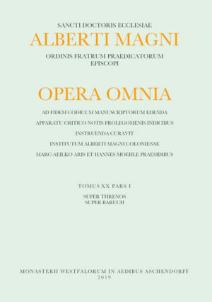 Alberti Magni Opera Omnia | Bundesamt für magische Wesen