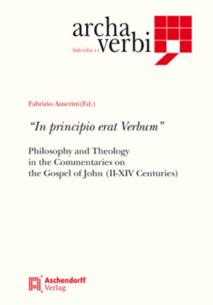 The contributors to this book have been invited to choose some important exponents within the tradition of the Commentaries on the Gospel of John and to look at them from a philosophical perspective, bringing to light the philosophical topics that occur in the Prologue or in other places of the Gospel. Contributions extend from 3rd to 14th century and focus on several commentators, from Origen to Meister Eckhart, passing through Augustine, John Scotus Eriugena, the School of Laon, Rupert of Deutz, Stephan Langton, Hildegard of Bingen, Albert the Great, Thomas Aquinas, William of Altona, Peter of John Olivi and Peter Auriol.