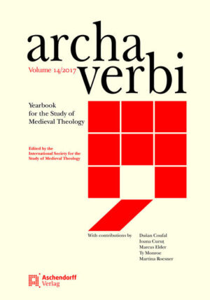 The yearbook Archa Verbi as well as the book series Archa Verbi. Subsidia are published by the International Society for the Study of Medieval Theology (IGTM). Languages of publications are English, French, German, Italian and Spanish. Archa Verbi accepts articles and text editions which fall within the scope of the Society’s objectives and thematic purpose. The Archa Verbi. Subsidia book series publishes monographs and conference proceedings originating from the wider area of the study of medieval theology. Manuscripts submitted to Archa Verbi undergo a double-blind peer review. Two senior scholars selected by the „scriptores“ evaluate the quality of the research and make recommendations concerning the study’s suitability for publication. On the basis of the peer reviews the „scriptores“, together with the „coetus editionis“, render a decision concerning the publication of the manuscript. Authors will be notified of the decision and-where applicable-of the evaluator’s recommendations and criticisms. If a manuscript is rejected, we strongly encourage resubmission of the article after careful revision, since each resubmission will be examined independent of the original review process. The review section of the yearbook discusses new books from the field of medieval theology and from those associated fields of study relevant to medieval theology. These associated disciplines are, in particular, Church History, History of Exegesis, History of Theology, History of Philosophy, History of Canon Law, and Art History, that are considered relevant insofar as they advance the study and knowledge of medieval theology.