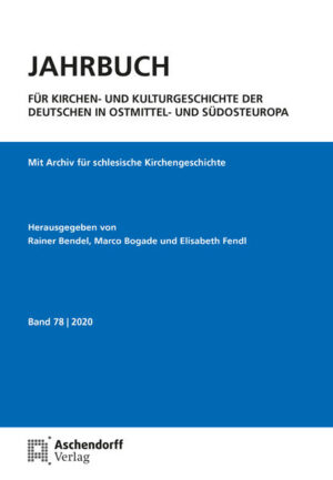 Jahrbuch für Kirchen- und Kulturgeschichte der Deutschen in Ostmittel- und Südosteuropa | Bundesamt für magische Wesen