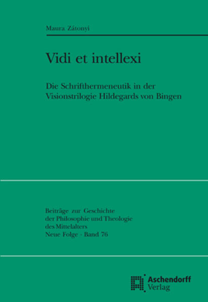 Ausgehend von der Aussage Hildegards von Bingen (1098-1179), sie habe in ihren Visionen „Einsicht in die Auslegung der Schriften“ gewonnen, fragt die Studie nach dem Verhältnis der bilderreichen Visionen zur Sinnerschließung der Heiligen Schrift. Diese Frage wird in einer Untersuchung der Schrifthermeneutik in Hildegards Werk geklärt. Schrifthermeneutik wird als Rekonstruktion der mittelalterlichen Form der philosophischen Hermeneutik definiert. Diese Definition beruht zum einen auf den Ansichten Hans-Georg Gadamers und Paul Ricoeurs, die auf den hermeneutischen Charakter menschlichen Daseins verwiesen haben